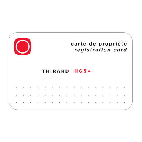 Organigramme de cylindres et de clés Thirard HG5+ 1 entrée nickelé