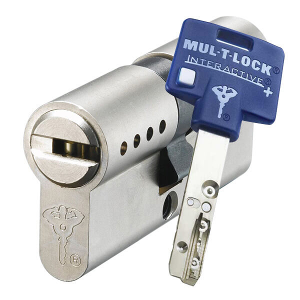 Organigramme de cylindres et de clés Mul-T-Lock Interactive+ 2 entrée nickelé